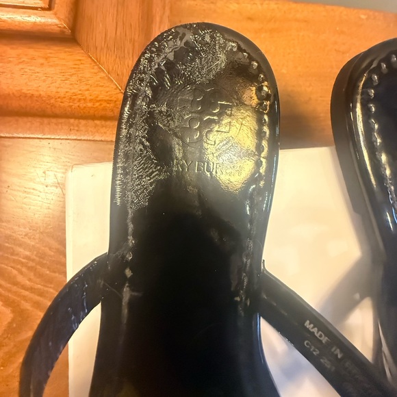 Tory Burch Black Miller Patent Leather Women's Sandals size 9 - Picture 9 of 12